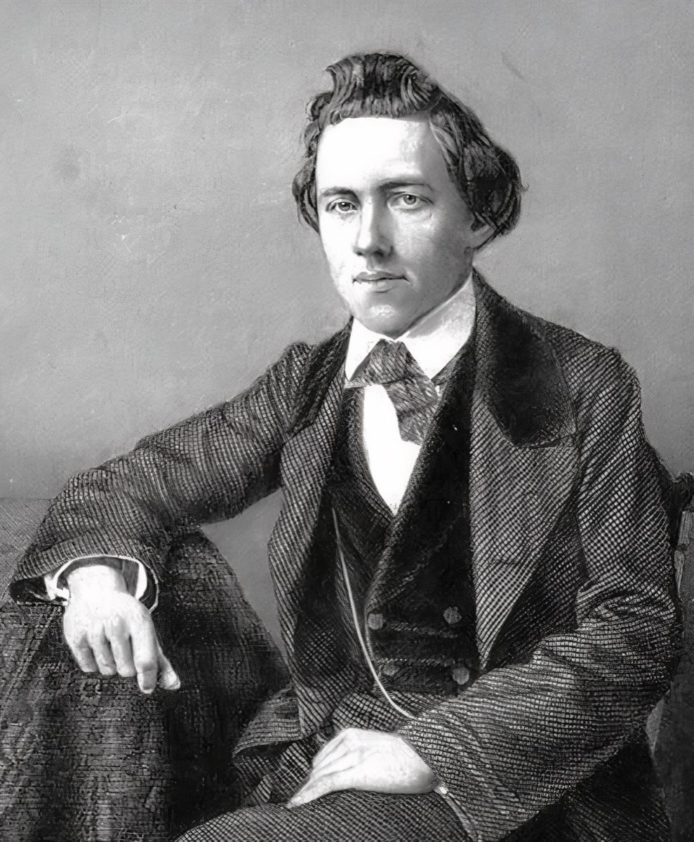 Paul Morphy, engraving, c. 1858